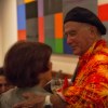Ruth and artist Billy Al Bangston talk about old times